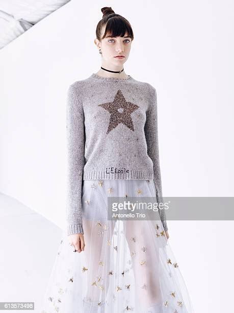 grace hartzel dior 2017|Model Model Grace Hartzel poses prior the Christian Dior show .